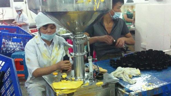 Stainless Steel Vertical Piston Cream Paste Tube Filling Machine