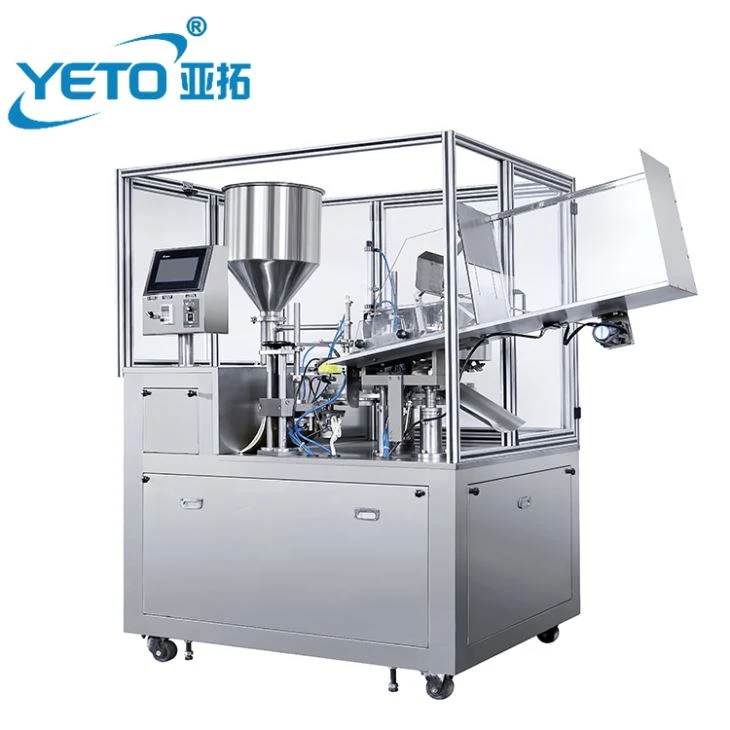 Machine se pliante remplissante de tube en aluminium à grande vitesse automatique