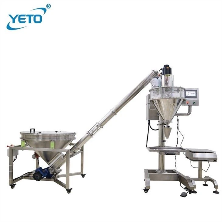 Machine automatique de thermoscellage d'emballage de remplissage de sac de poudre de sachet 1-5kg
