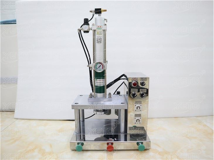Small batch Lab Use cosmetic powder eye shadow press Machine