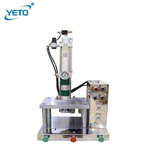 Machine de presse de fard à paupières en poudre cosmétique d'utilisation de laboratoire de petit lot